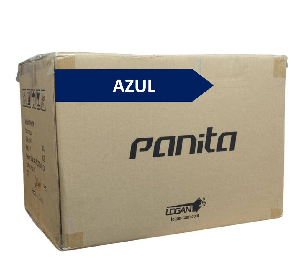 TELÉFONO INTELIGENTE PANITA | SISTEMA OPERATIVO KAIOS | PANTALLA QVGA DE 2.4” | CÁMARA PRINCIPAL VGA | PUERTOS MICROSD HASTA 32GB | ENTRADA MICRO USB | JACK 3.5MM | DUAL SIM | TECNOLOGÍA 3G | BATERÍA 1000 MAH | WIFI | RADIO FM | COLOR AZUL | MARCA LOGAN