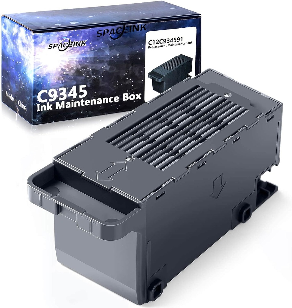 CAJA DE MANTENIMIENTO DE TINTA | C9345 | COMPATIBLE CON IMPRESORAS ECOTANK ET-8550; ET-16600; ET-5850; WF-7840; ET-5800; ET-16650; ET-8500; WF-7820; ET-5880; WF-7310; ST-C8000; ST-C8090 | MARCA SPACEINK