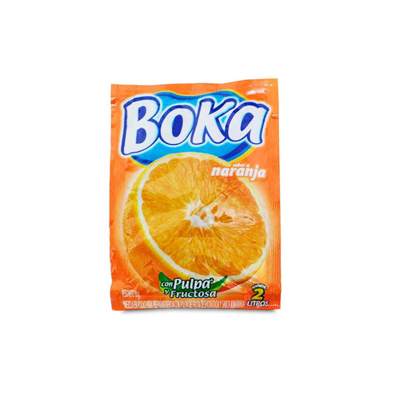 BULTO DE JUGO EN POLVO | MARCA: BOKA