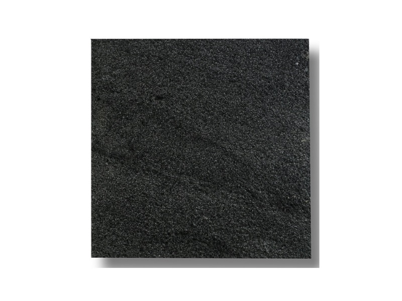 PIEDRA BALI | CORTE LISO (SAWN CUT) | COLOR NEGRO | 200 X 200 X 10 MM | CAJA DE 1 M2