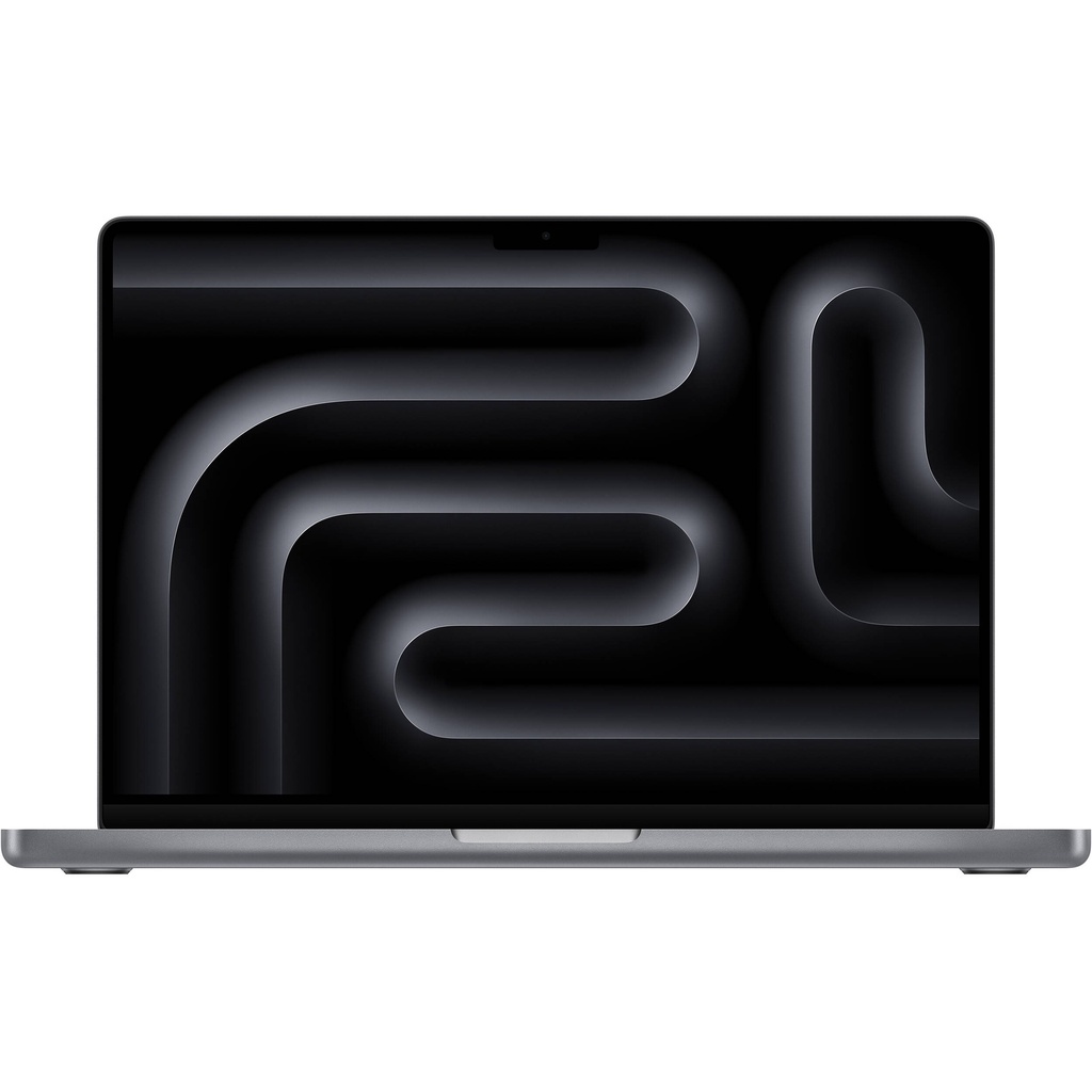 MACBOOK PRO 14” // CHIP M3 2023 CON CPU DE 8 NÚCLEOS // GPU DE 10 NÚCLEOS // PANTALLA LIQUID RETINA XDR DE 14,2 PULGADAS // MEMORIA RAM DE 8 GB // ALMACENAMIENTO SSD DE 512 GB // FUNCIONA CON IPHONE/IPAD // COLOR GRIS ESPACIAL // MARCA APPLE // MODELO MTL73LL/A