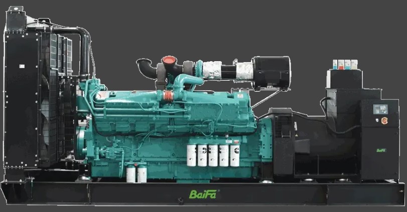 GENERADOR ELECTRICO DIESEL TRIFÁSICO: POTENCIA 212 KVA STANDBY// MOTOR CUMMINS 6CTA8.3-G2//ALTERNADOR STAMFORD UCI274G1//VOLTAJE 127V/220V// ATS 630A// MARCA BAIFA