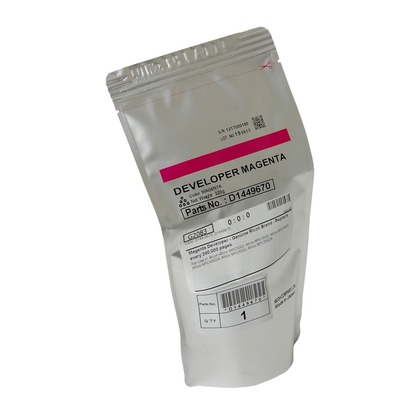REVELADOR PARA RICOH MPC3002/3502/4502/5502 MAGENTA, 220 GRAMOS