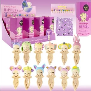SONNY ANGEL, SERIE DREAMING, NANO ADHESIVO, TAMAÑO 7,5 CM, CONEJO, ELEFANTE, JIRAFA, CERDO, LEÓN, OVEJA, PATO, CIERVO, CONEJO DE OREJAS CAÍDAS, KOALA, RATÓN