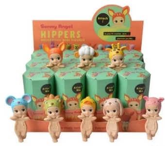 SONNY ANGEL, SERIE DECORATIVE MINI FIGURES, NANO ADHESIVO, TAMAÑO 7,5 CM, CONEJO, ELEFANTE, JIRAFA, CERDO, LEÓN, PANDA, OVEJA, PATO, CIERVO, CONEJO DE OREJAS CAÍDAS, KOALA, RATÓN
