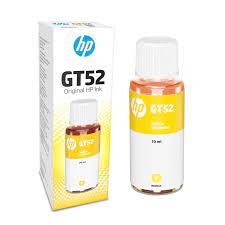 GT52 TINTA HP SERIE DE IMPRESORAS DESKJET TINTA CONTINUA COLOR YELLOW
