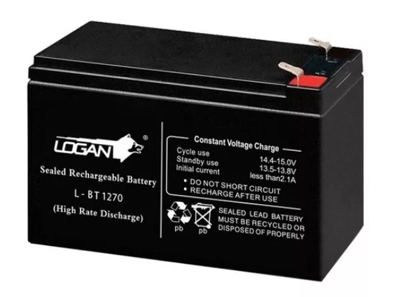 BATERIA DE UPS 12V 7AH MARCA LOGAN