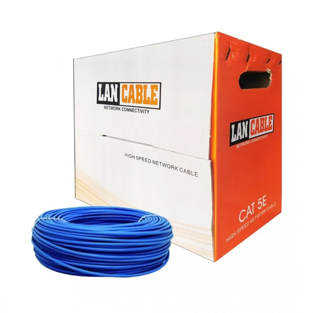 CABLE UTP CATEGORIA 5E POR METROS MARCA LAN CABLE