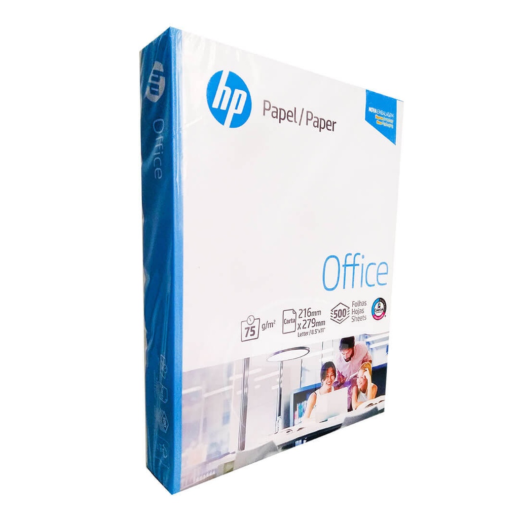 RESMA DE PAPEL TAMAÑO CARTA 500 HOJAS MARCA HP