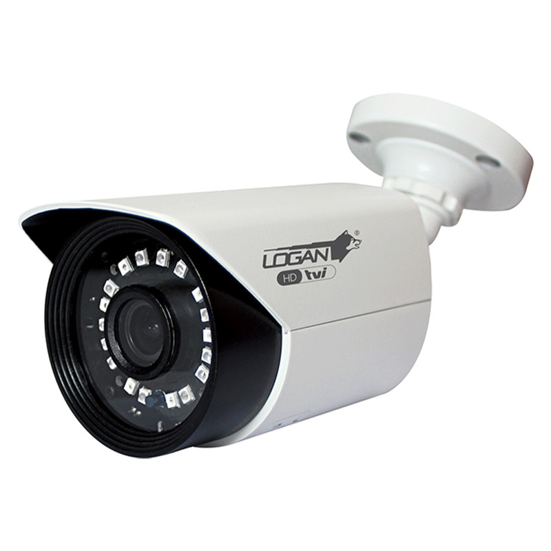 CAMARA BULLET METALICA RESOLUCION 720P, FORMATO TVI, LENTE 3.6MM, MARCA LOGAN