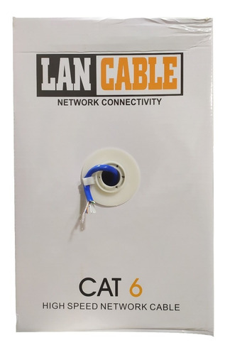 CABLE UTP CAT 6 20%-80% MARCA LANCABLE