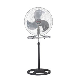 VENTILADOR PEDESTAL 18” | 3 POSICIONES EN 1 |ALTA VELOCIDAD | ASPAS DE METAL | 3 VELOCIDADES | CIRCULACIÓN DE 120º | FÁCIL DE LIMPIAR | REJILLA SUPER SEGURA | ROTACIÓN AUTOMÁTICA | MOTOR POTENTE Y SILENCIOSO | MARCA BROS