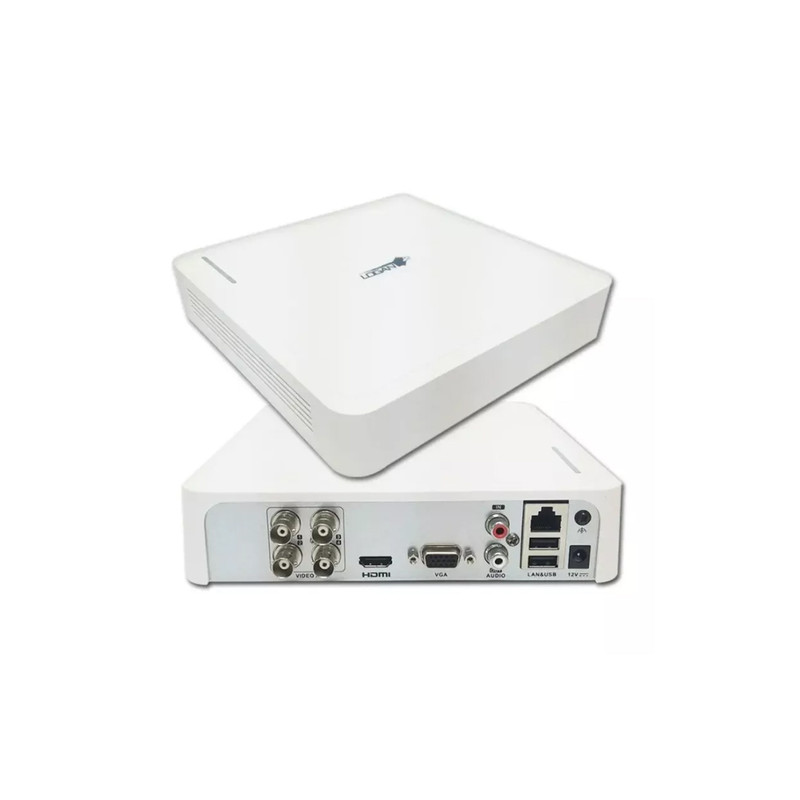 DVR 4 CANALES/ RESOLUCION 1080P/ FORMATO AHD, TVI, CVI, CVBS
IP) / DETECCION DE MOVIMIENTO, APLICACIÓN GRATUITA LOGAN LIVE /
DISCO DURO NO INCLUIDO MARCA LOGAN