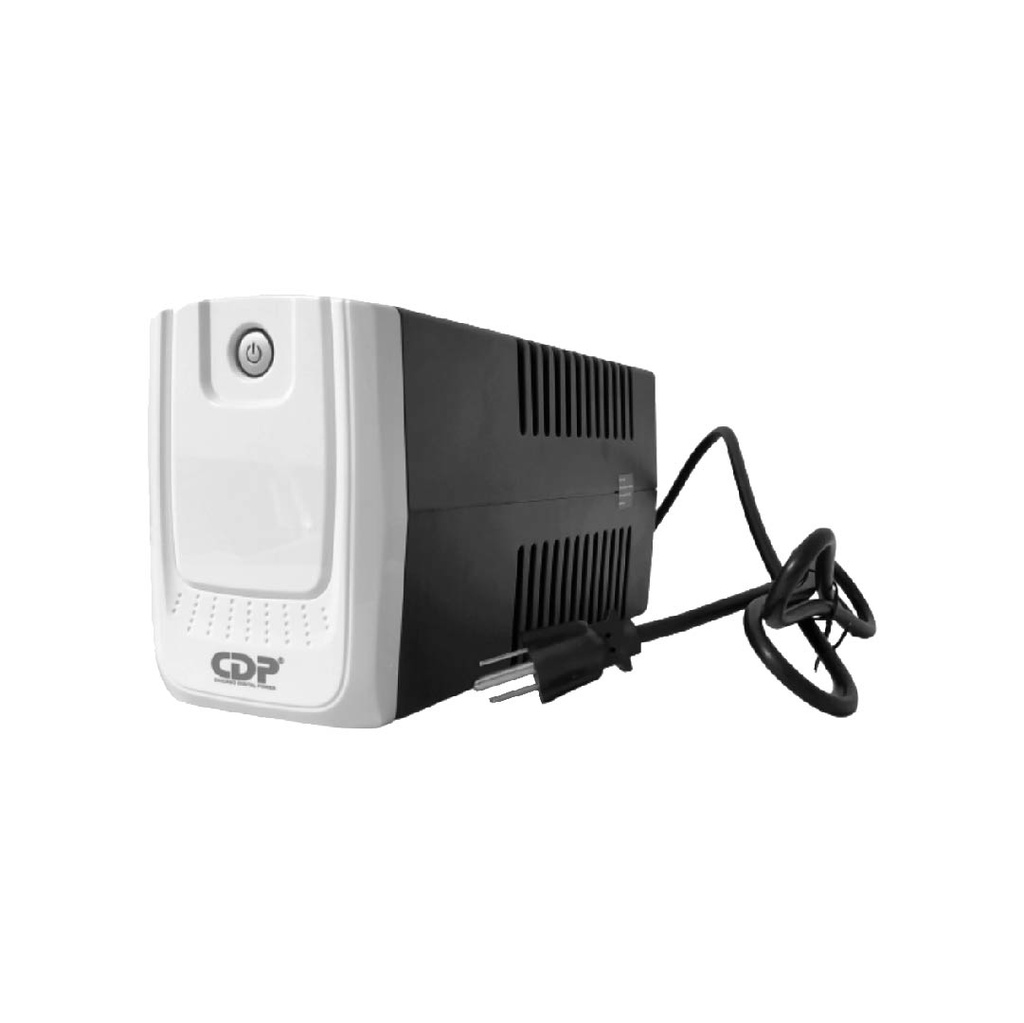 UPS 750 VA / 375 W, PROTECCION DE BAJO VOLTAJE, 8 TOMAS,
MARCA CDP