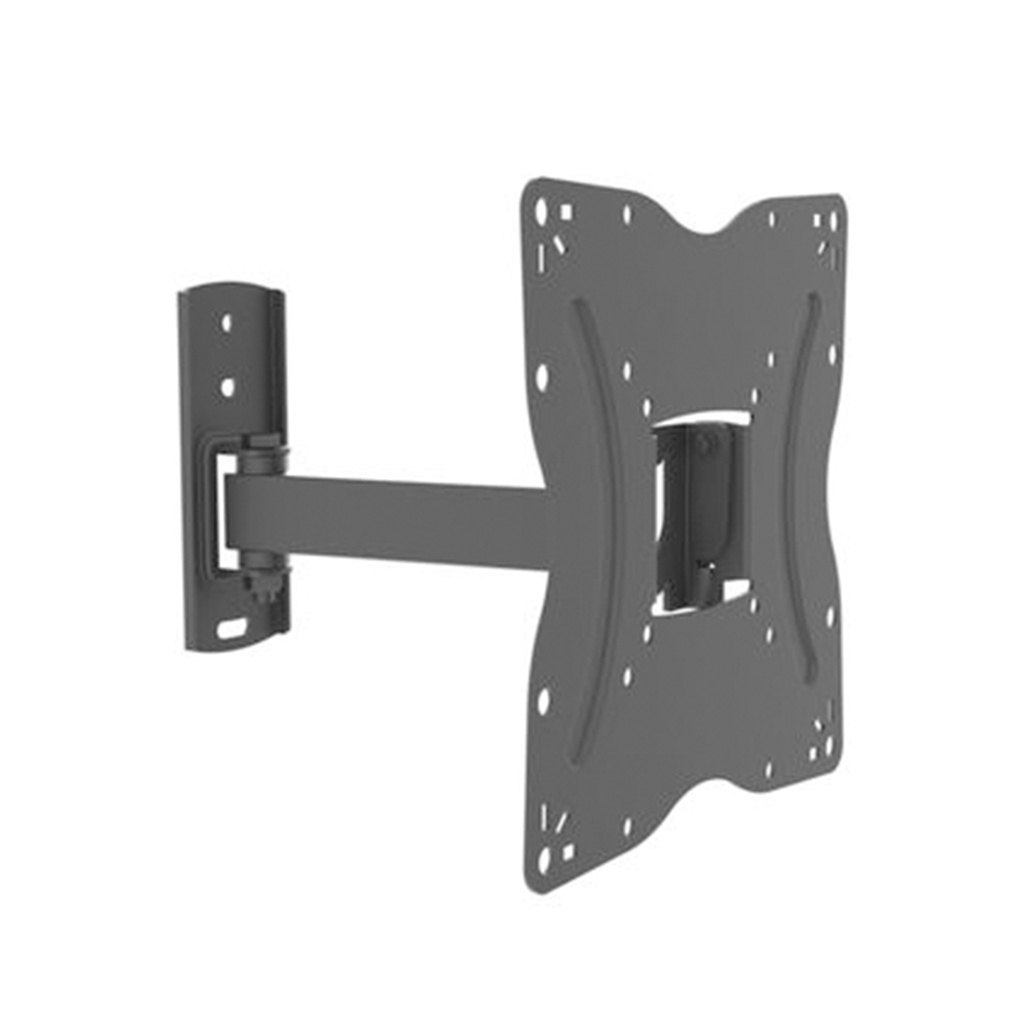 BASE DE PARED PARA TV // PANTALLAS DE 17" a 42" // CAPACIDAD
HASTA 30 KG // LONGITUD DE BRAZO 60-415MM // ROTACION 90º
/ INCLINACION 5º-15º // MARCA XSTAND BY XWAVE