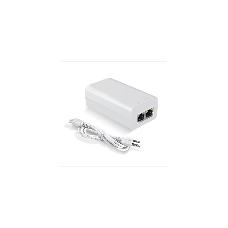 INYECTOR POE // VOLTAJE DE SALIDA: 48VDC A 0.32A // PUERTO GIGABIT LAN // 802.3AF// MARCA UBIQUITI
