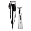 KIT 2 EN 1 - MAQUINA PARA AFEITAR Y MAQUINA PARA BARBAS /
TOTAL DE 20 PIEZAS / CUCHILLAS DE ACERO INOXIDABLE / 8 PEINES
PARA ESTILOS DIFERENTES / MAQUINA DE BARBAS INALAMBRICA /
INCLUYE TIJERAS, CAPA DE BARBERO, CLIPS DE ESTILO, ACEITE,
BROCHA DE LIMPIEZA Y ESTUCHE / MARCA CONAIR