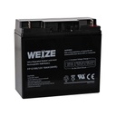 BATERÍA RECARGABLE DE PLOMO ÁCIDO SELLADA // CAPACIDAD DE 18 AH 12 V //
MARCA WEIZE, MODELO FP12180 // TERMINAL DE COBRE F3 // MANTENIMIENTO
GRATIS // MARCA WEIZE, MODELO FP12180