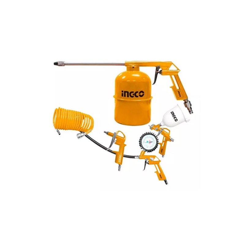 KIT DE PISTOLA DE AIRE (5 PIEZAS)/ MARCA INGCO