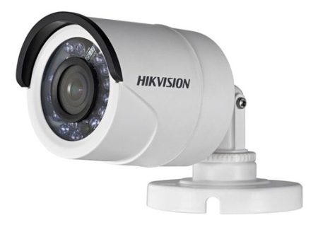 CÁMARA BULLET 1MPX // LENTE DE 2.8 MM // 720P @ 30FPS // IR INTELIGENTE PARAVISIÓN NOCTURNA HASTA 20 M // CARCASA PARA AGUA Y POLVO (IP66) //TVI / AHD / CVI / CVBS CONMUTABLE // MARCA HIKVISION