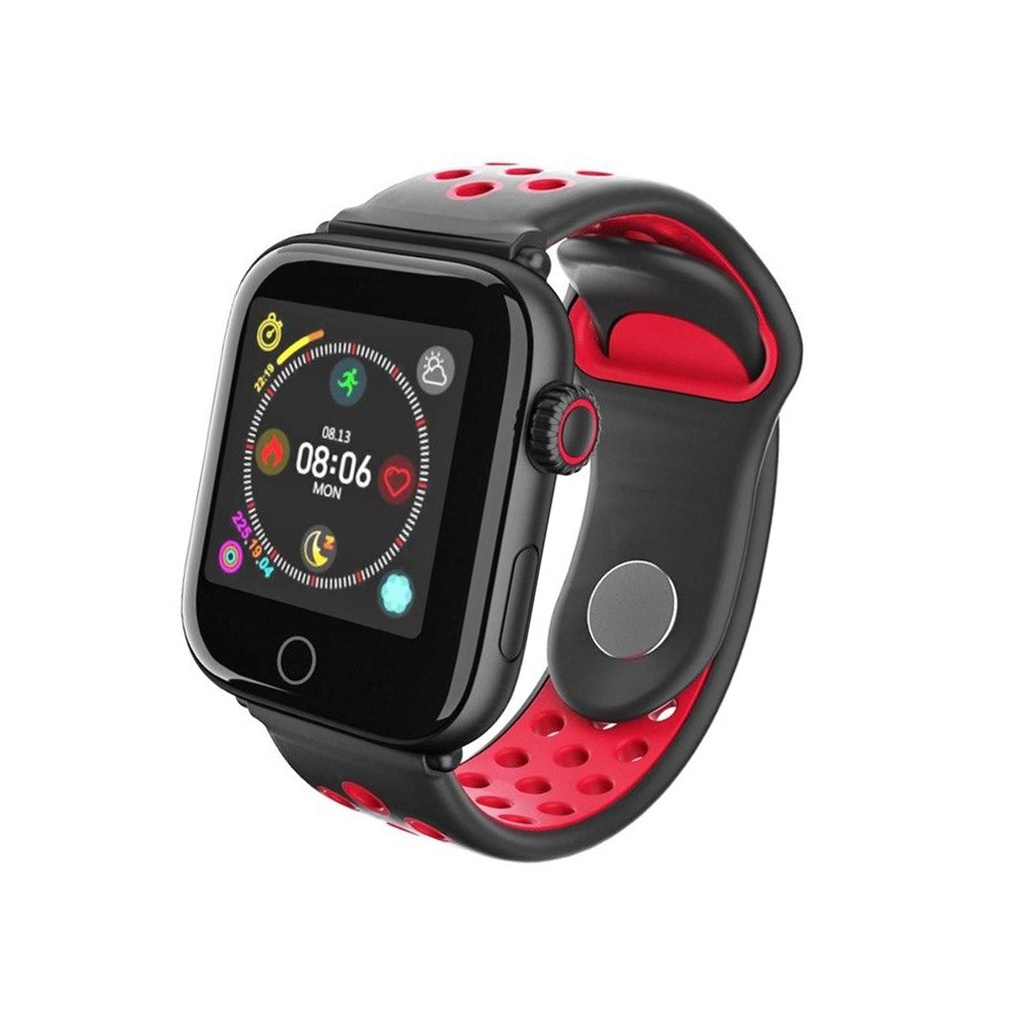 BRAZALETE SMARTWATCH MODELO Z7 COLOR ROJO / BLUETOOTH / MONITOREO DE SUEÑO, PERDIDA DE CALORIAS, PRESION DE SANGRE / PANTALLA TACTIL / MATERIAL SUAVE DE GRAN CALIDAD / BATERIA DE LARGA DURACION / APRUEBA DE AGUA IP68