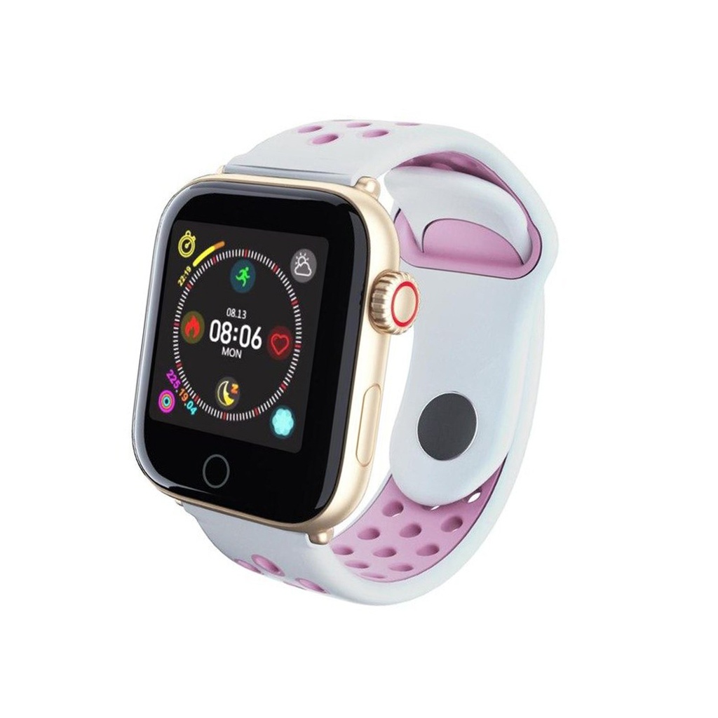 BRAZALETE SMARTWATCH MODELO Z7 COLOR PINK / BLUETOOTH / MONITOREO DE SUEÑO, PERDIDA DE CALORIAS, PRESION DE SANGRE / PANTALLA TACTIL / MATERIAL SUAVE DE GRAN CALIDAD / BATERIA DE LARGA DURACION / APRUEBA DE AGUA IP68