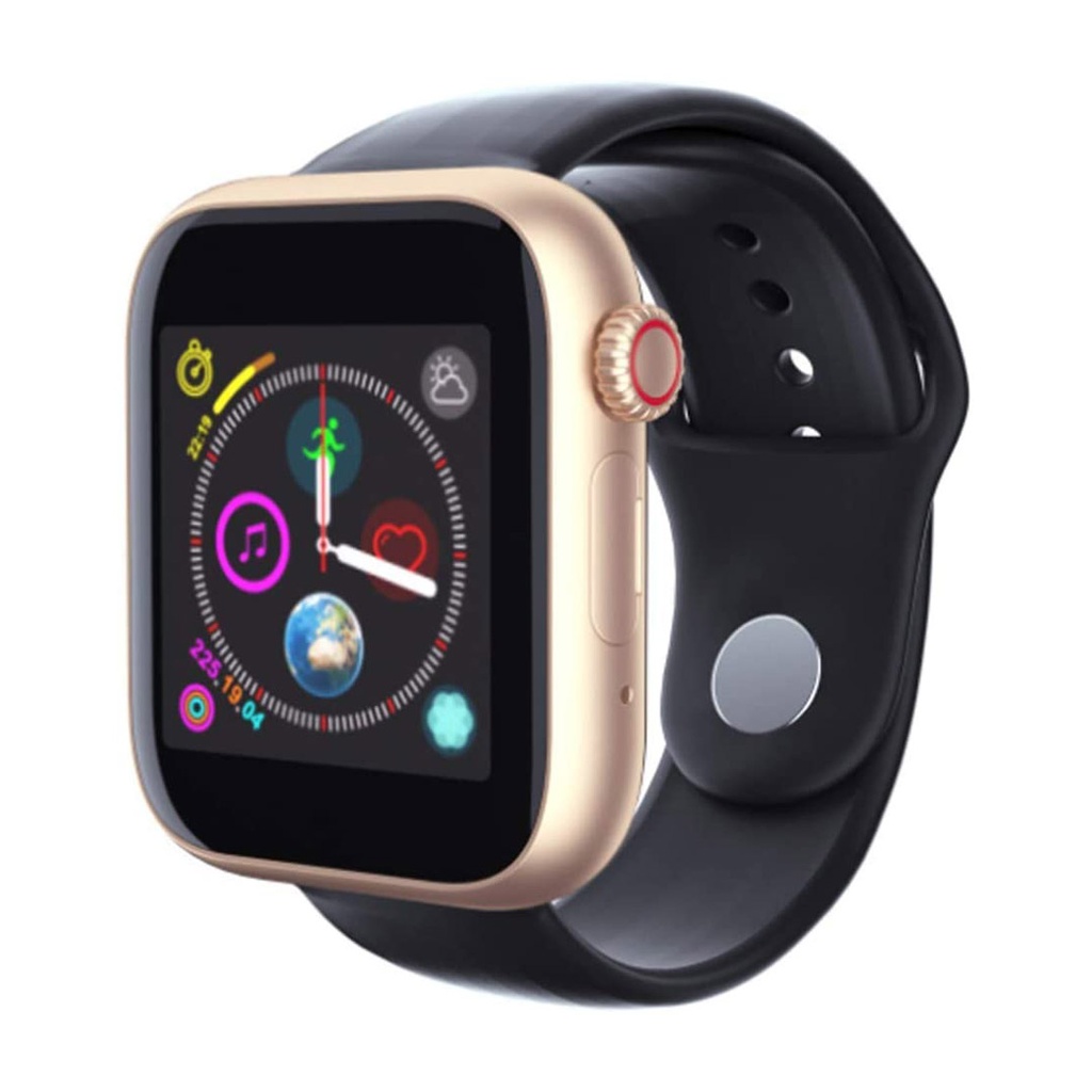 SMARTWATCH MODELO Z6 COLOR DORADO / BLUETOOTH / MONITOREO DE SUEÑO, PERDIDA DE CALORIAS / PANTALLA TACTIL / MATERIAL SUAVE DE GRAN CALIDAD / BATERIA DE LARGA DURACION.