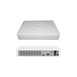 [DS-7116HGHI-K1(STD)(C)(S)] HIKVISION 16CH TURBO DVR (FORMATO: AHD, TVI, CVI, CVBS E IP CÁMARAS) // RESOLUCIÓN: 1080P LITE @ 15FPS // 2 CANALES (HASTA 18 CANALES) HASTA 5 MP DE RESOLUCIÓN CAMARAS IP // 1 CANAL DE AUDIO
ENTRADA / SALIDA // 2 USB // 1 INTERFAZ SATA (HASTA 10TB) // DISCO DURO NO INCLUIDO