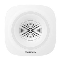 [DS-PSG-WI-433(O-STD)] SIRENA INTERNA INALÁMBRICA HIKVISION // FRECUENCIA RF 433MHZ // RF
ALCANCE 800 M (ÁREA ABIERTA) // 4 BATERÍAS CR123A (PREDETERMINADO) O 12 VCC
// MATERIAL DE LA CARCASA PC + ABS // NIVEL DE PROTECCIÓN INTERIOR: IP54 // FRONTAL
Y PANEL TRASERO A PRUEBA DE MANIPULACIONES