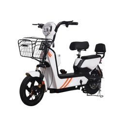 [CGEBICI500W] BICICLETA ELECTRICA// BATERIA 48V-12A PLOMO-ACIDO// RIN 14// VELOCIDAD 1000 M// MOTOR 500W// FRENOS DE TAMBOR DELANTEROS Y TRASEROS// KILOMETRAJE 35-40 KM// TIEMPO DE CARGA 8.10 HORAS// MARCA GOLDEN EAGLE//NO INCLUYE LAS BATERIAS