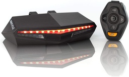 [CBIKETAILC2ORI] LUZ TRASERA LED RECARGABLE PARA BICICLETA - ULTRA BRILLO, 30 HORAS DE DURACIÓN DE LA BATERÍA, CONTROL REMOTO, LUCES DE GIRO, INDICADOR DE CARRIL VIRTUAL, IPX4 A PRUEBA DE AGUA, LUZ DE ADVERTENCIA DE SEGURIDAD / MARCA ORICYCLE C2