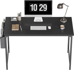[CCOMPUDESK47CUBIBLACK] ESCRITORIO PARA COMPUTADORA 47 PULGADAS, CUADRO DE METAL, TABLA DE MDF, TAMAÑO 47"(L) * 23.6"(W) * 29"(H), COLOR NEGRO, MARCA CUBICUBI
