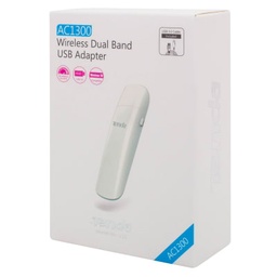 [U12] ADAPTADOR USB INALÁMBRICO AC1300 DE DOBLE BANDA / VELOCIDAD INALÁMBRICA DE 5 GHZ DE HASTA 867 MBPS / TECNOLOGIA 2X2 MIMO / COMPATIBLE CON DISPOSITIVOS 802.11AC / COMPATIBLE CON SISTEMAS OPERATIVOS WINDOWS, MAC OS, SISTEMAS OPERATIVOS LINUX / VELOCIDAD INALÁMBRICA DE 2,4 GHZ DE HASTA 400 MBPS / COMPATIBLE CON SOFT AP PARA ESTABLECER UN PUNTO DE ACCESO WIFI / MODELO U12 / MARCA TENDA