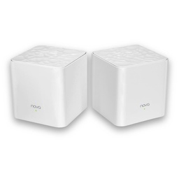 [MW3-2PACK] SISTEMA WI-FI AC1200 MESH DE DOBLE BANDA 2 PACK / WI-FI EN MALLA QUE LE PERMITE CONECTAR HASTA 40 DISPOSITIVOS INALÁMBRICOS / LOS NODOS DE WI-FI EN MALLA CUBREN MÁS DE 1500 PIES CUADRADOS / EL PAQUETE DE 2 LE BRINDA UN ALCANCE DE WIFI DE HASTA 200 METROS CUADRADOR / MARCA TENDA