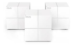 [MW6-3PACK] SISTEMA WI-FI DE DOBLE BANDA AC1200 MESH (2.4GHZ Y 5GHZ) / 2 ANTENAS DE 3DBI / MESH WI-FI LE PERMITE CONECTAR HASTA 90 DISPOSITIVOS INALÁMBRICOS / LOS NODOS CUBREN MÁS DE 170 METROS CADA NODO / PAQUETE DE 3 LE BRINDA HASTA 560 METROS CUADRADOS DE ALCANCE WIFI / TECNOLOGÍA WAVE2 MU-MIMO / PUERTOS GIGABIT / MARCA TENDA