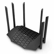 [AC21] ROUTER DE BANDA DUAL AC2100 11AC / 3 PUERTOS LAN GIGABIT, 1 PUERTO WAN GIGABIT / ESTÁNDAR 802.11AC, 4X4 MU-MIMO / HASTA 1733 MBPS DE VELOCIDAD WIFI EN 5 GHZ Y 300 MBPS EN CONEXIONES DE 2,4 GHZ / CONEXIONES GIGABIT, SOPORTE DE SERVIDOR VPN, PROGRAMACIÓN WIFI, PRESENTADO CON ANTENAS EXTERNAS DE 6*6DBI / CPU DE 28NM 1GHZ EQUIPADA CON COPROCESADOR DE 500MHZ  / MARCA TENDA