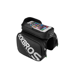 [CBIKEBAGROCKBROS] BOLSO PARA BICICLETA / LAMINADO IMPERMEABLE / PANTALLA TACTIL PARA TELEFONOS A PRUEBA DE AGUA / CONECTOR PARA AURICULARES / MARCA ROCKBROS