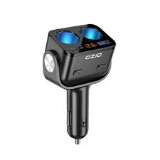 [CARCHARGEROZIO2X1] CARGADOR PARA VEHICULO / CARGA 3.1A POR PUERTO / GIRO DE 180 GRADOS / 2 PUERTOS USB / DETECCION DE VOLTAJE / HASTA 90W PARA CARGA DE DIFERENTES PRODUCTOS / MONITOR DE VOLTAJE CON PANTALLA INTELIGENTE / MARCA OZIO