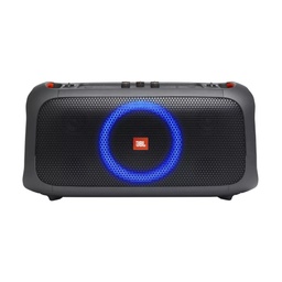 [JBLPARTYBOXGOBAM] ALTAVOZ BLUETOOTH 4.2 / INCLUYE MICROFONO INCORPORADO CON RANGO DE 10 METROS / PROTECCION CONTRA AGUA IPX4 / CON LUCES Y FLASH ESTROBOSCÓPICO / POTENCIA DE 100W RMS / WOOFER DE 133MM / 2 TWEETERS DE 44MM / FORMATO DE AUDIO MP3, WMA, WAV / PUERTO USB 5V-2.1A / BATERIA LITHIUM-ION 18WH (7.2V@2500MAH) / MARCA JBL