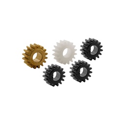 [CDEVGEARKIT1022] KIT DE ENGRANAJES PARA RICOH (PN 05999) AF 1022, 1027, 2022, 2027, 2032, 3025, 3030, MP 2510, 2550, 2851, 3010, 3351 (5 PCS). OEM 411018