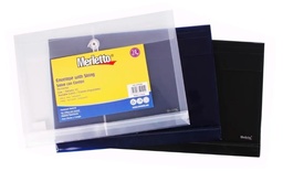 [CSOBRPLASC10BUL] SOBRE PLASTICO HORIZONTAL CON HILO PARA CERRAR  / MARCA MERLETTO