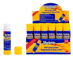 [CPEGABARR21BUL] PEGAMENTO EN BARRA PVP / CONTENIDO DE 21ML /  MARCA MERLETTO
