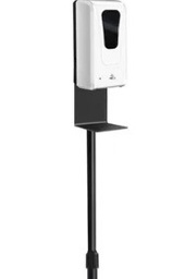 [CDISPN1LKCSO] DISPENSADOR AUTOMATICO DE JABON LIQUIDO / SOPORTE DE ELEVACIóN CON ALTURA AJUSTABLE DE ACERO INOXIDABLE / CAPACIDAD DE 33.8 FL OZ - 1000ML / CON SENSOR INFRARROJO INTELIGENTE PARA EVITAR DERRAMES / FUNCIONA CON 4 BATERIAS TIPO C (NO INCLUIDAS) / MARCA KACSOO