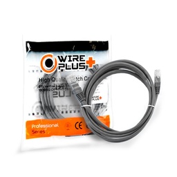 [CLRED2M] PATCH CORD CATEGORIA 5E DE 2 METROS MARCA WIREPLUS+