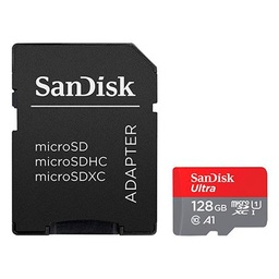[CMMSDK-128GB] MEMORIA MICRO SD SANDISK 128GB CLASE 10