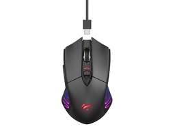 [MOUMS1021W] MOUSE GAMER ALAMBRICO E INALAMBRICO | CABLE + 2.4 G | DISTANCIA DE 8 m | 7 TECLAS | RESOLUCION 800-1200-3000-4000-6000-7000DPI | CABLE 1500 mm | MARCA HAVIT | SERIE GAME NOTE | MODELO MS1021