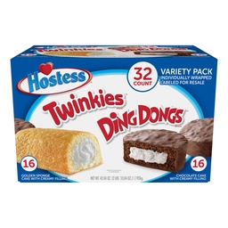 [CTWKDINDONVARUNI] PONQUECITOS / TWINKIES Y DING DONG / MARCA HOSTESS / UNIDAD
