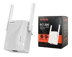 [A18] EXTENSOR DE RANGO UNIVERSAL INALÁMBRICO DE DOBLE BANDA AC1200 / VELOCIDAD WIFI DE HASTA 867 MBPS PARA BANDA DE 5 GHZ / VELOCIDAD WIFI DE HASTA 300 MBPS PARA BANDA DE 2,4 GHZ / 2 ANTENAS EXTERNAS POTENTES DE 2 * 2 DBI PARA 120 METROS CUADRADOS / LED INTELIGENTE PARA UBICAR LA UBICACIÓN ÓPTIMA DE LA SEÑAL / COMPATIBILIDAD UNIVERSAL PARA TODOS TIPO DE MARCAS / MODELO A18 / MARCA TENDA