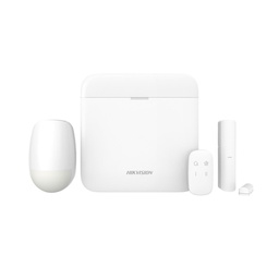 [DS-PWA64-Kit-WB(O-STD)] KIT DE ALARMA AX PRO (433MHZ) // ADMITE HASTA 96 ENTRADAS INALáMBRICAS, 4 EXPANSORES DE SALIDA INALáMBRICOS // SE COMUNICA HASTA 800 M (EN áREAS ABIERTAS) // HASTA 2 CANALES DE VIDEO // COMUNICACIóN: TCP/IP , WI-FI Y GPRS // HASTA 48 USUARIOS // APLICACIóN GRATUITA // BATERíA DE LITIO DE 4520 MAH // ALARMA PARA INTERIOR // CONTIENE DS-PWA64-L-WB X 1, DS-PKF1-WB X 1, DS-PDP15P-EG2-WB X 1, DS-PDMC-EG2-WB X 1 // FABRICADO EN CHINA // MARCA HIKVISION
