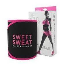 [CFAJASWEET] FAJA PARA CINTURA / SWEET SWEAT / COLOR NEGRO/ROSADO / TALLA XL